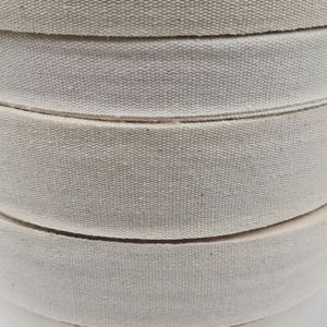 Plain Weave Webbing Tape for Tote Bags Shoulder Straps Wide Binding 100% Cotton Webbing 40mm Garment Shoes Strap - Product Image 5