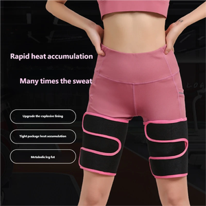 Bandes de sudation en néoprène pour la perte de poids, la gym, le fitness, le basketball, la course à pied, avec effet sauna et compression pour les cuisses - Product Image 1