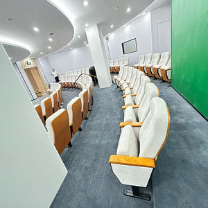 로고 디자인 현대 접이식 시네마 강당 의자 소파 좌석이있는 강의 극장 좌석 - Product Image 4