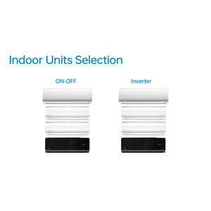 Ar condicionado montado na parede, sistema de ar condicionado sem duto T1 T3 12000BTU, mini ar condicionado e bomba de calor, sistema de ar condicionado Guangzhou - Product Image 4