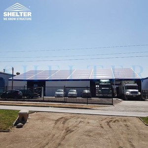 Tente <span class=keywords><strong>de</strong></span> stockage préfabriquée en alliage d'aluminium 6061-T6, tente industrielle, entrepôt, jardin, <span class=keywords><strong>garage</strong></span> - Product Image 2