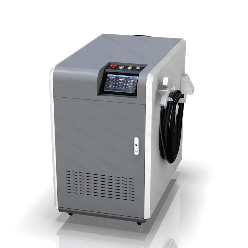रखरखाव-मुक्त 1500w 2000w 3000w सीई सफाई लेजर मशीन सतत फाइबर लेजर सफाई मशीन