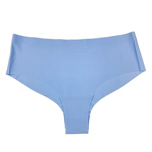 Shanhao, женское Бесшовное нижнее белье из ледяного шелка для йоги, быстросохнущее цельное нижнее белье с полупокрытием, бесшовное нижнее белье - Product Image 6