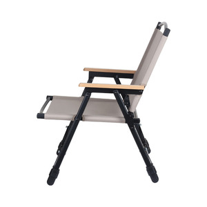Chaise pliante portable coréenne en aluminium pour l'extérieur, légère, pour le camping, design moderne, tissu Oxford 600D - Product Image 3