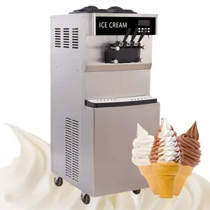 Machine Pour La Fabrication De Crème Glacée Machine À Crème Glacée Molle de Glace Machine