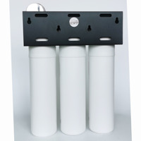 Purificateur UF à trois étages de type baïonnette de gros calibre de 10 pouces Purificateurs d'eau domestiques à grand débit Préfiltre à grand débit