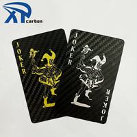Factory Hot Sale Wasserdicht No Crease Carbon Fiber Poker Karten New Style Kreative Spielkarten Hochwertige Spielkarten