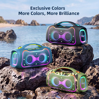 Enceinte de fête S117 320W, Boombox portable 48000mAh avec écran, étanche IPX6, lumière RGB, TWS sans fil, charge rapide 60W