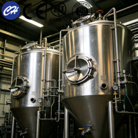 Tanque de Fermentación de Acero Inoxidable para Vino, Fermentador Cónico, Equipo para Vino Tinto y Blanco, Certificado ASME CE para Procesamiento de Alimentos