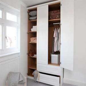 Armoire de chambre à coucher pliable et réglable de luxe moderne italienne de Hangzhou 2021 avec couleurs personnalisables et garantie de 5 ans - Product Image 2