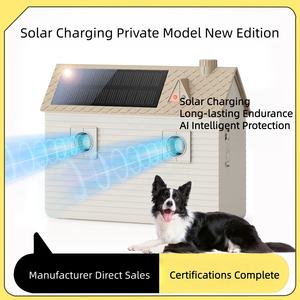 Usmileet अल्ट्रासोनिक कुत्ते छाल निवारक उपकरण, कुत्तों के लिए आउटडोर और इनडोर वेदरप्रूफ, सौर - Product Image 3