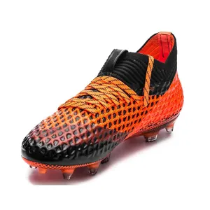 חדש עיצוב עור נעלי כדורגל חיצוני אימון כדורגל מגפי FG כדורגל סוליות nemeziz מסי 17 כדורגל נעליים סיטונאי