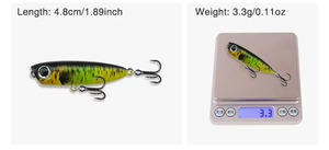 เหยื่อล่อปลาแบบแอคชั่นมีเสียงเบสแบบสมจริง "ผลิตในประเทศจีน - Product Image 6