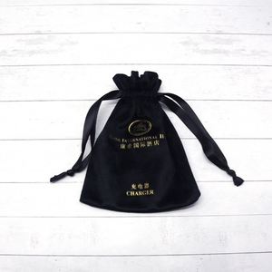 Black Velvet Tarot Card Bag <b>Pouch</b> logo Jewelry Velvet Watch <b>Pouch</b> Black Velvet <b>Drawstring</b> <b>Pouch</b> Bag - Product Image 5