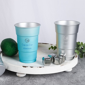 Gobelets à café jetables en aluminium 500 ml, changeant de couleur, avec design personnalisé par sublimation sur le thème du <span class=keywords><strong>horoscope</strong></span>, pour la rentrée scolaire - Product Image 2