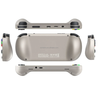 Vente chaude M22pro Rétro Vidéo Console De Jeu Portable 5 Pouces HD IPS Écran Support WI-FI Linux Système Lumineux De Détection À Distance Jouer