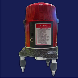 ميزان ليزر أحمر أوتوماتيكي احترافي للأرضيات الداخلية والخارجية بزاوية 360 درجة، خفيف الوزن ومناسب للبناء - Product Image 6