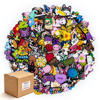 Breloques en PVC 2D en gros pour sabots – Motifs amusants et mignons pour les vendeurs en ligne, les boutiques, les événements scolaires – Accessoires de chaussures