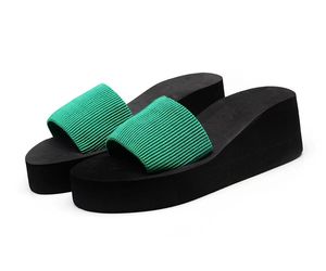 Nouvelles Sandales Tendance d'Été à Plateforme Élastique pour la Plage, Sandales Plates Compensées pour Femmes - Product Image 2