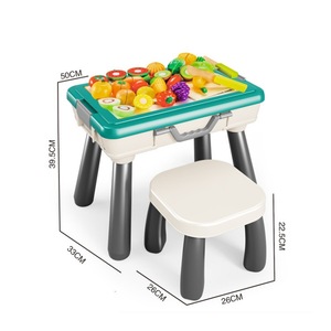 ชุดครัวเสริมพัฒนาการเด็กเล็ก ชุดหั่นผักผลไม้ ของเล่นสนุกๆ รูปทรงถัง - Product Image 1