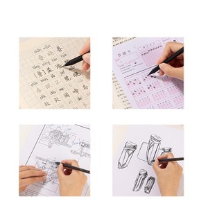 Nusign Pencil 2B Black Wooden With Eraser Exam Writing Office School Use 10Pcs Box - Product Image 5