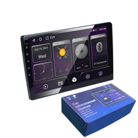 Desain UI Baru 9 Inci 2G 64G Android 13 Radio Mobil 2.5D Navigasi GPS Autoradio Pemutar Multimedia 2 Din Audio Stereo Mobil