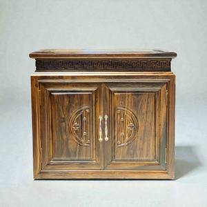 Armoire de culte en bois Chiuliu avec rangement, armoire d'autel de méditation, niche Bouddha, table de culte pour la maison et le salon - Product Image 1