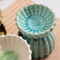 Cadeau de pendaison de crémaillère, chauffe-huile pour bougie chauffe-plat, brûleur d'huile essentielle, diffuseur d'huile en céramique, brûleur d'arômes d'aromathérapie pour la décoration de la maison
