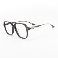 Lunettes de créateur tendance et élégantes, marques célèbres, lunettes optiques de luxe en acétate pour hommes, verres multifocaux longue distance sur ordonnance