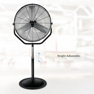 30Inch 230W Heavy Duty Round Base Industrial Pedestal <b>Fan</b> High Speed Industrial AC <b>Fan</b> Portable Commercial Ventilateur - Product Image 4