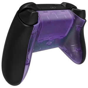 Coque arrière personnalisée transparente violette de remplacement, coque de batterie et coque inférieure pour manette Xbox Series X S - Product Image 3