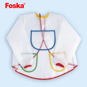 Высококачественная Водонепроницаемая детская одежда для художников Foska