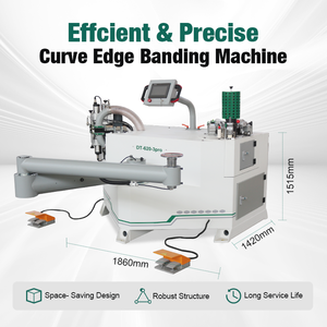 Machine de chantournage automatique pour panneaux de bois MDF, <span class=keywords><strong>prix</strong></span> usine, pour chants courbes et droits - Product Image 1