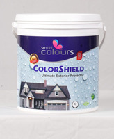 Peinture émulsion de luxe ultime résistante aux intempéries, pour extérieur et intérieur, avec protection anti-décoloration et résistance aux intempéries