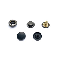 Boutons-pression plats en cuivre de haute qualité personnalisables pour manteau, veste rembourrée en coton, Chine