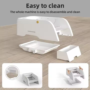 Neueste Semi-Close Easy Clean Tuya App-Steuerung Intelligente elektrische selbst reinigende intelligente automatische Katzen toilette mit Kamera - Product Image 4