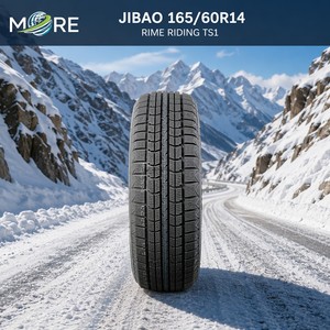 Pneu d'hiver JIBAO 165/60R14 TS1 avec un design à rainures denses pour une meilleure adhérence et une sécurité accrue sur les routes glacées - Product Image 1