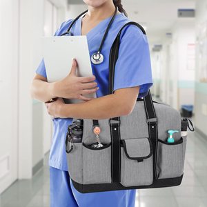 Polyester Letter Pattern Extra Large <b>Nurse</b> Tote <b>Bags</b> for Women-Customized Color & Logo Wholesale Price - Product Image 6