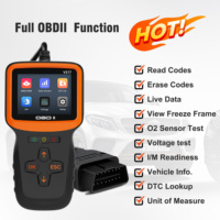 Escáner Automotriz OBD2 HOT V317 ELM327, Herramienta de Diagnóstico OBD, Escáner de Computadora para Auto, Lector de Luz de Advertencia del Motor con Datos en Tiempo Real