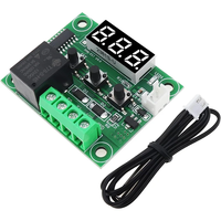 Carte thermostat numérique XH-W1209 pour chauffage et refroidissement, 12V CC, micro-sonde NTC étanche, relais monocanal 10A, -50~110°C, précision 0,1°C