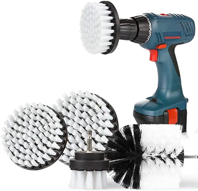 Carpet Cleaning Brush Drill Attachment