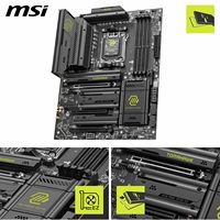 Para la placa base MAG X870E Tomahawk WiFi, ATX - Compatible con procesadores AMD Ryzen 9000/8000/7000, AM5-80A SPS VRM, memoria DDR5