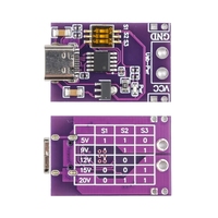 Module USB-C PD ZYSY STOCK, carte de dérivation DC-DC QC pour chargeur rapide, Power Bank (anti-fraude)
