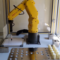 Bras robotique compact FANUC ER-4iA sans clôture, contrôleur FANUC R-30iB Mate Plus, pack CERT pour la manutention, l'éducation et la formation