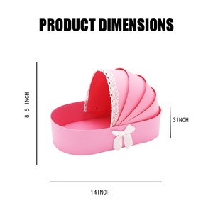 Caja de Regalo Rígida de Cartón con Diseño de Chocolate y Fresa, Cesta para Bebés, para Empacar Alimentos, con Laminado Mate para Sushi y Gelatina - Product Image 3