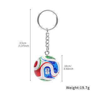 Llavero <span class=keywords><strong>de</strong></span> Fútbol Personalizado 2026/Recuerdo Folclórico/Adorno <span class=keywords><strong>de</strong></span> Regalo en Existencia, Caja <span class=keywords><strong>de</strong></span> Regalo Exquisita - Product Image 6
