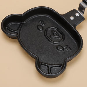 Sartén Antiadherente para Panqueques con Forma de Oso, Linda Sartén Antiadherente para Cocinar, Mini Sartén para Freír Huevos, Sartén para Hacer Desayunos <span class=keywords><strong>y</strong></span> Omelettes - Product Image 4