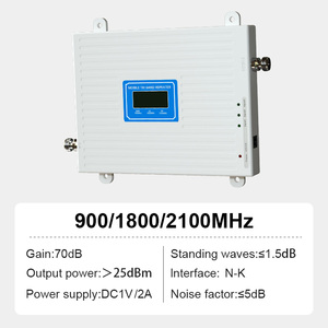 Repetidor Móvil GSM para Interiores Ayissmoye 4G LTE 900/1800/2100 MHz, Compatible con India, <span class=keywords><strong>Amplificador</strong></span> <span class=keywords><strong>de</strong></span> <span class=keywords><strong>Señal</strong></span> <span class=keywords><strong>de</strong></span> Teléfono Celular <span class=keywords><strong>3G</strong></span> 5G GPRS - Product Image 2