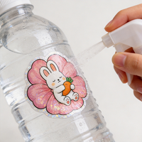 Pegatinas de Vinilo Personalizadas con Logotipo, Holográficas, Resistentes al Agua, Autoadhesivas, Diseño de Pegatinas de Dibujos Animados, Impresión de Pegatinas con Corte Individual