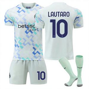 2526 pour la maison 10 Lautaro Jersey 9 <span class=keywords><strong>Thuram</strong></span> 23 Barrera Ensembles de tenues de football pour adultes Été - Product Image 1